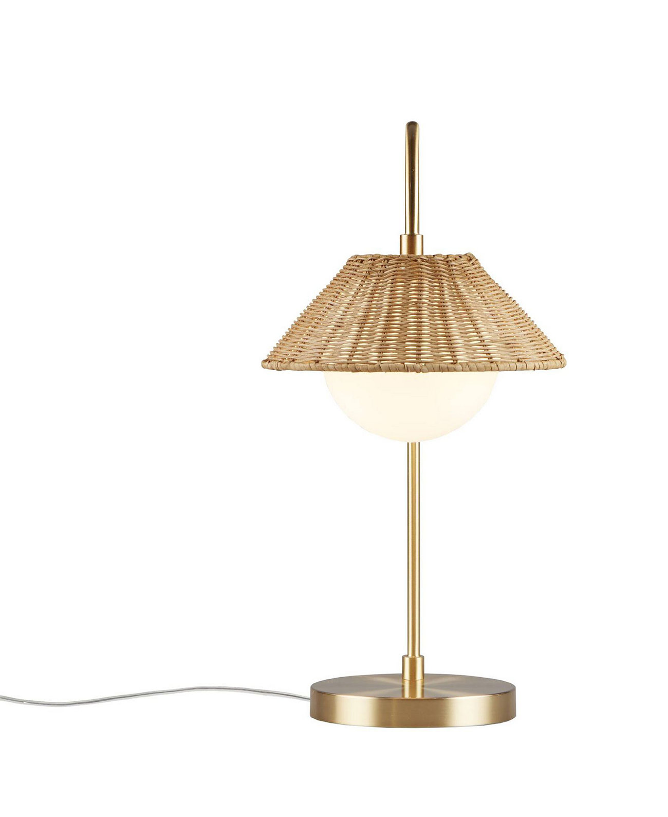 Laguna Rattan Weave Table Lamp INK+IVY