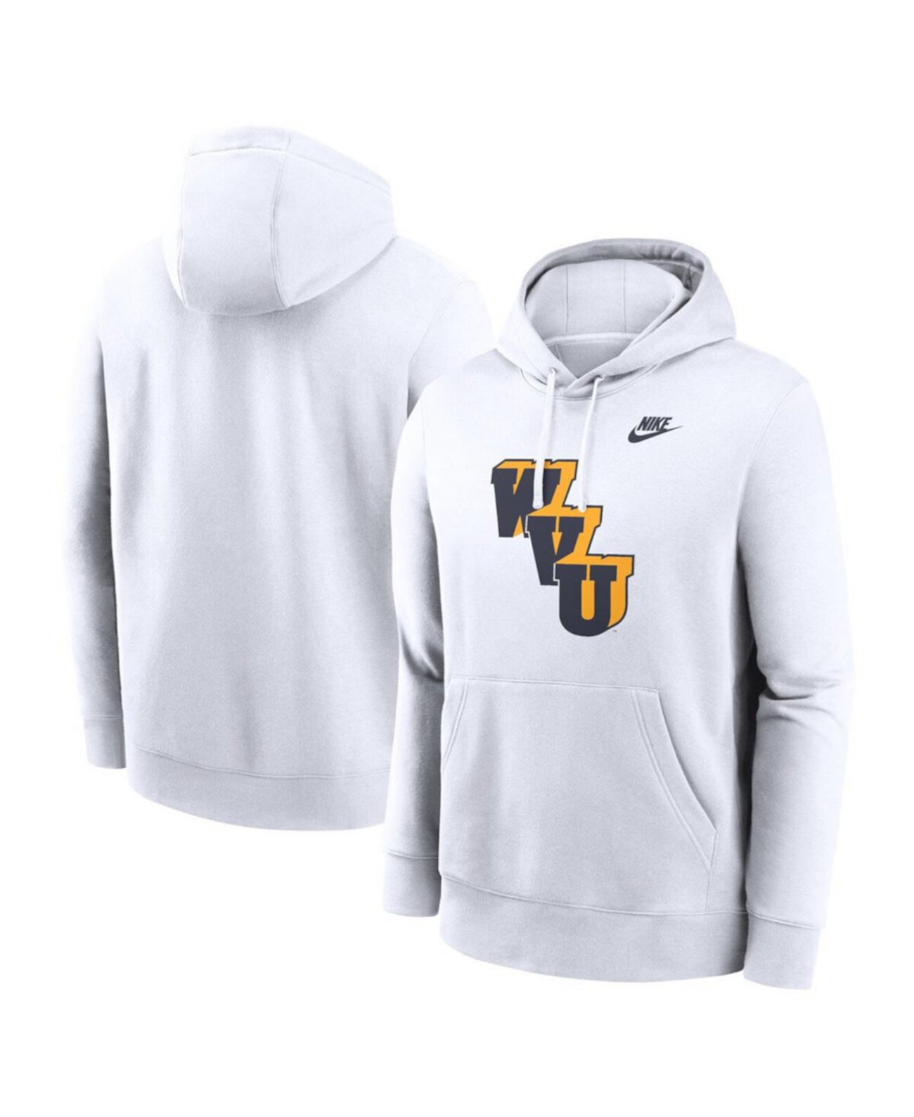 Мужское Худи Nike West Virginia Mountaineers Legacy Logo Club Nike