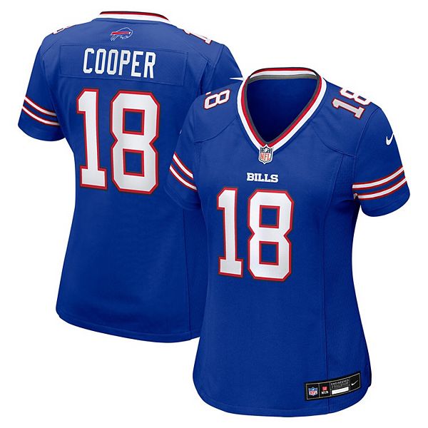 Женская игровая футболка Nike с сетчатыми боковыми вставками Amari Cooper для Buffalo Bills Nike