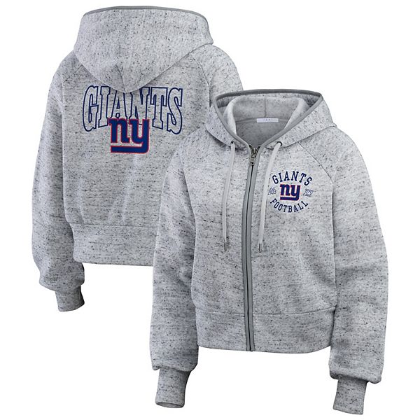 Женское худи с капюшоном и флисом от WEAR by Erin Andrews, New York Giants WEAR by Erin Andrews