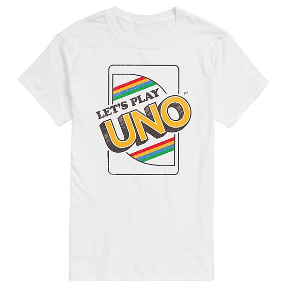 Мужская Футболка Mattel UNO Lets Play Vintage Mattel