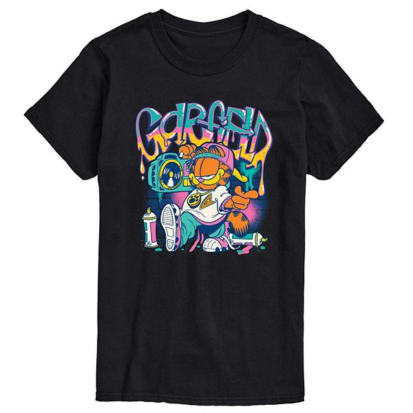 Men's Garfield Graffiti Graphic Tee Nickelodeon