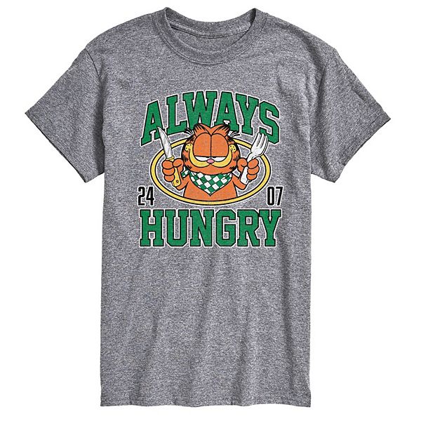 Men's Garfield Always Hungry Graphic Tee Nickelodeon