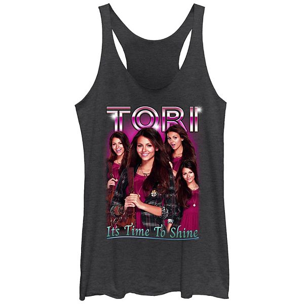 Juniors' Nickelodeon Victorious Tori It's Time To Shine Racerback Tank Top Nickelodeon