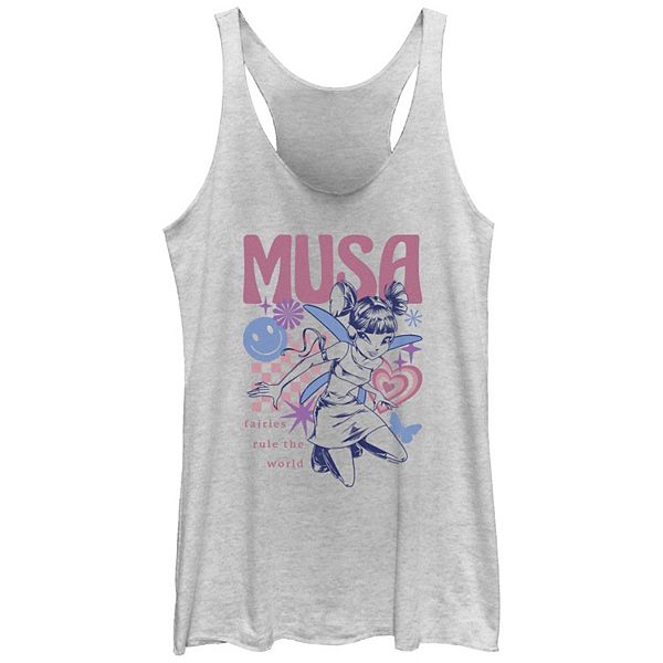 Juniors' Nickelodeon Winx Musa Fairies Rule The World Racerback Tank Top Nickelodeon