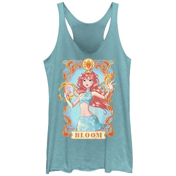 Juniors' Nickelodeon Winx Club Bloom Portrait Racerback Tank Top Nickelodeon