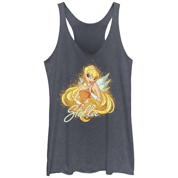 Juniors' Nickelodeon Winx Club Stella Pose Racerback Tank Top Nickelodeon