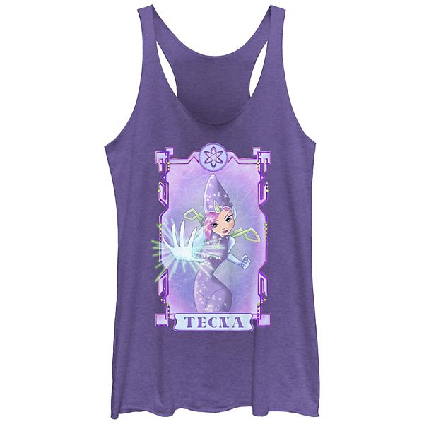 Juniors' Nickelodeon Winx Club Tecna Portrait Racerback Tank Top Nickelodeon