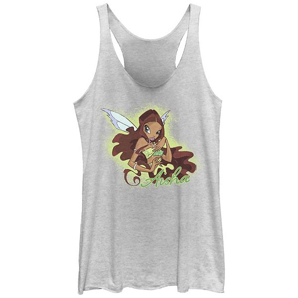 Juniors' Nickelodeon Winx Club Aisha Pose Racerback Tank Top Nickelodeon