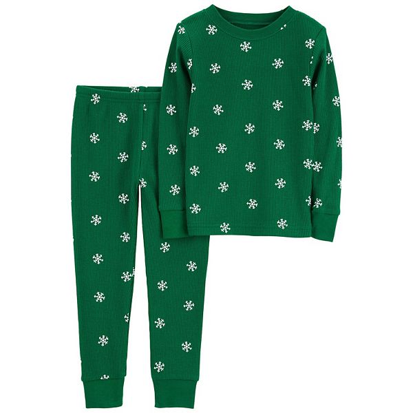 Детские Пижамы Carter's Christmas Snowflake 2-Пiece Thermal Carter's