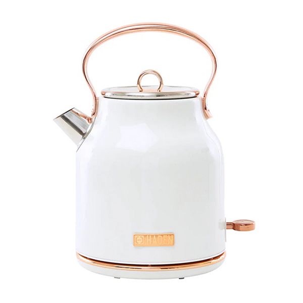 Haden Heritage 1.7 Liter Stainless Steel Electric Water Kettle Haden