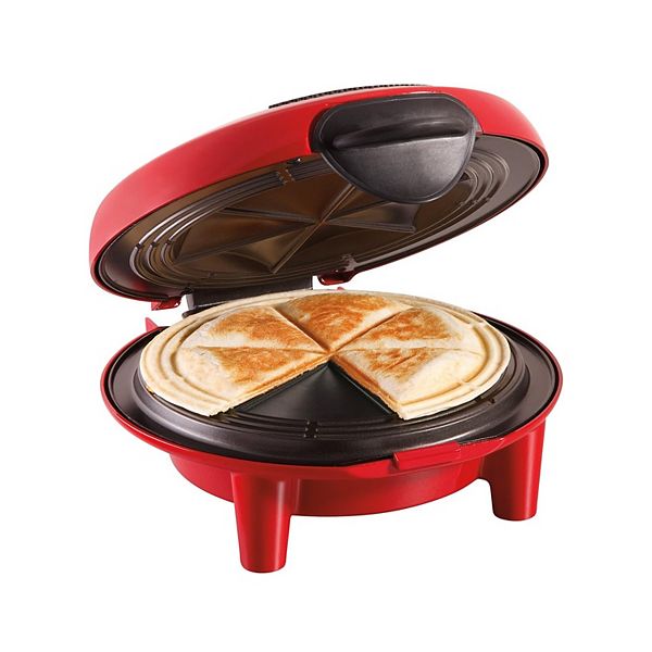 Hamilton Beach 900 Watt Nonstick Quesadilla Maker in Red Hamilton Beach