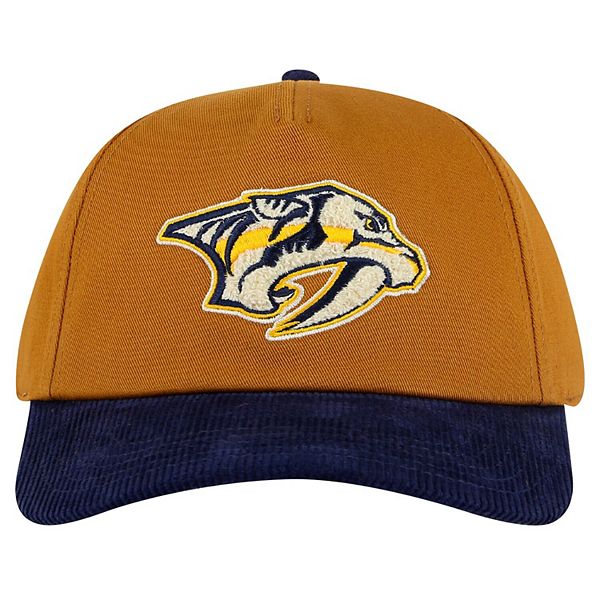 Кепка American Needle Burnett Adjustable, Мужская, Тан/Неви, Nashville Predators American Needle