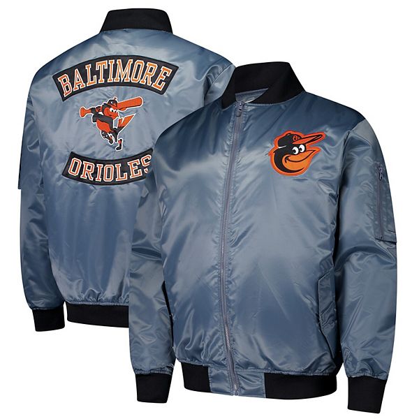 Мужская Повседневная куртка Profile Charcoal Baltimore Orioles Big & Tall Full-Zip Profile