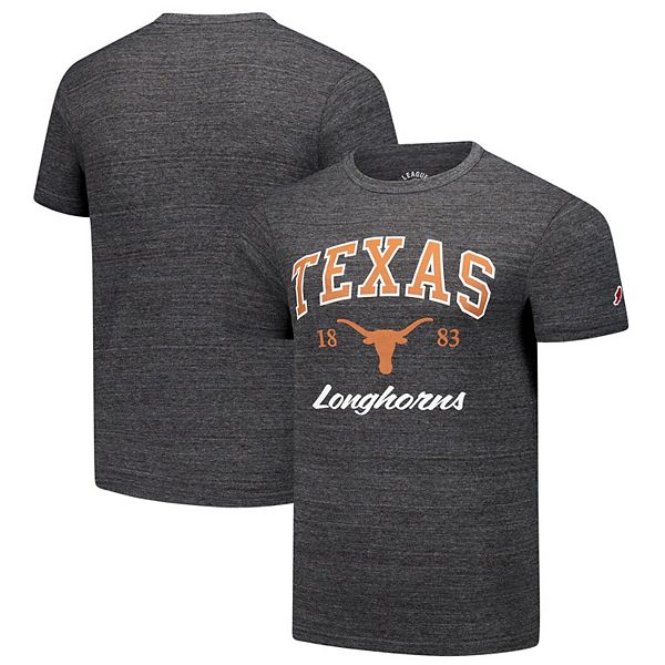 Футболка для мужчин Texas Longhorns Arch Script Victory Falls из мягкого трикотажа League Collegiate Wear