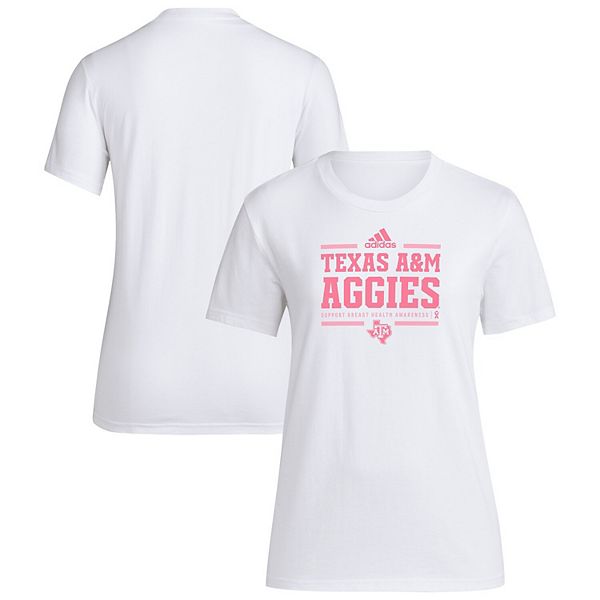 Женская худи adidas Texas A&M Aggies 2024 с поддержкой защиты здоровья груди NCAA