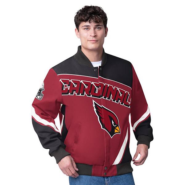 Мужская Повседневная куртка G-III Extreme Arizona Cardinals Maximum Racing Full-Zip G-III Extreme