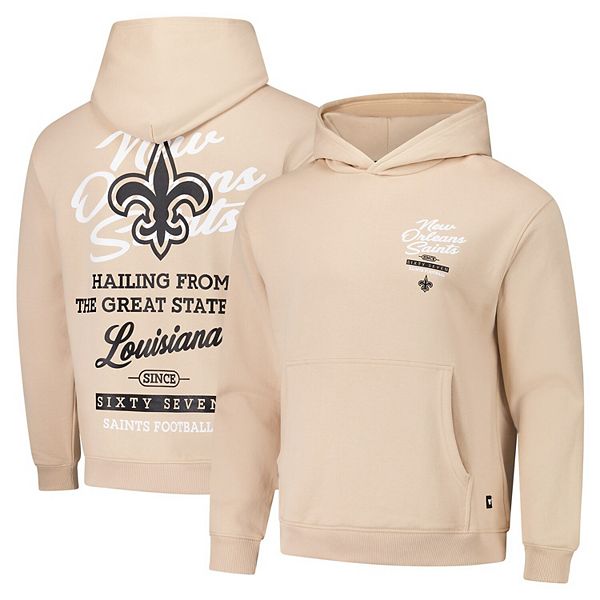 Унисекс худи с флисом и капюшоном, с символикой New Orleans Saints от The Wild Collective The Wild Collective