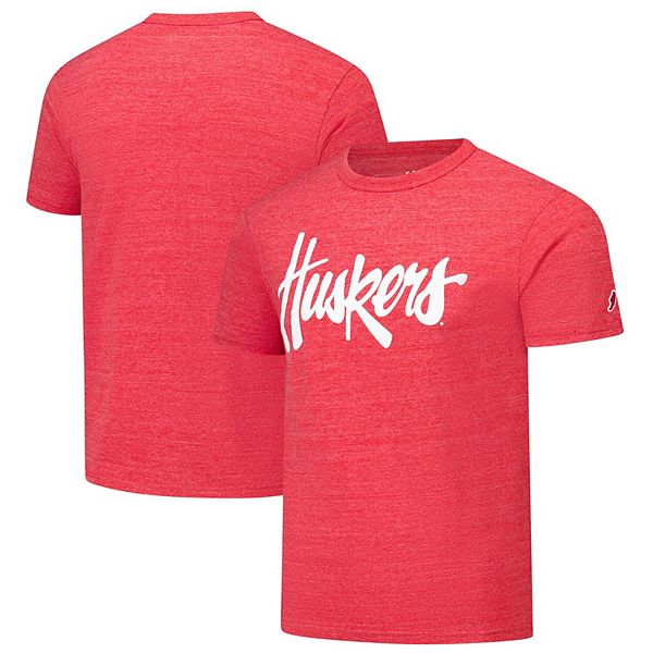 Футболка из хлопкового трикотажного бленда Nebraska Huskers Victory Falls от League Collegiate Wear League Collegiate Wear