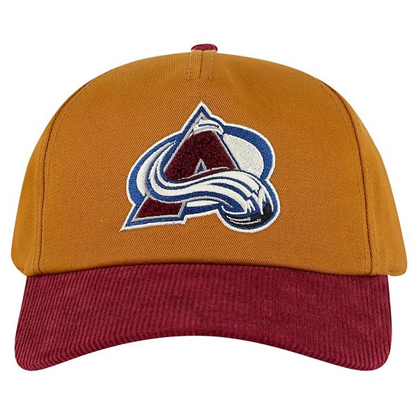 Кепка American Needle Burnett Tan/Бургунди Colorado Avalanche American Needle