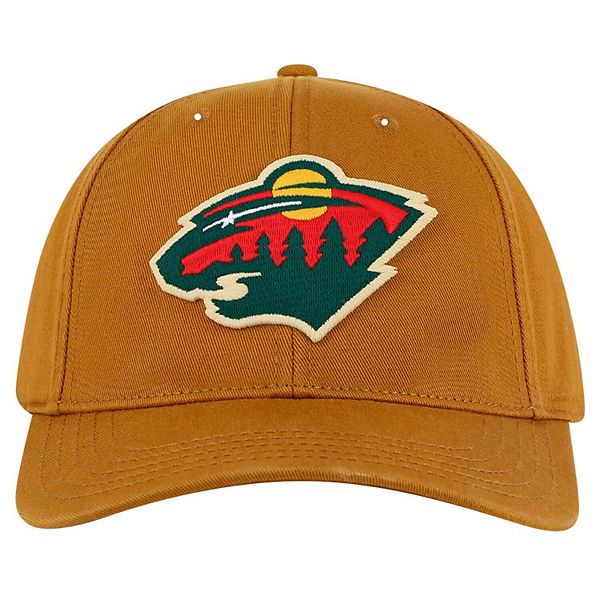 Кепка American Needle Tan Minnesota Wild Hepcat Washed Twill Adjustable American Needle