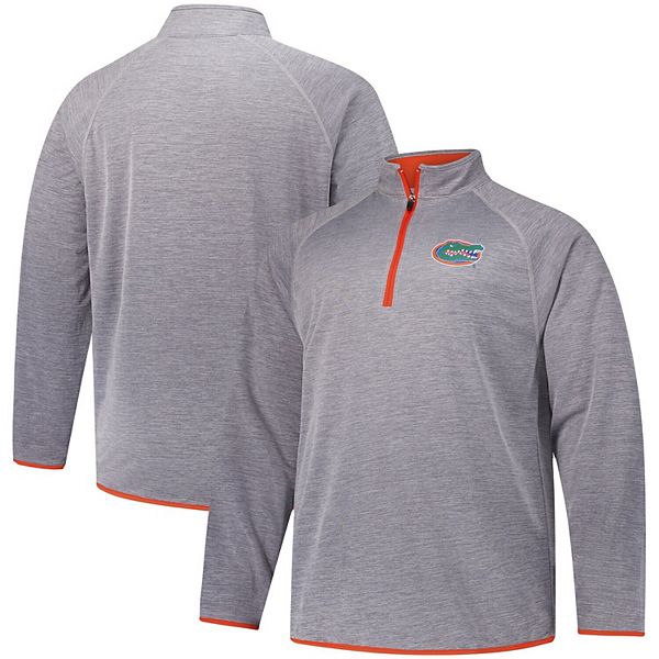 Мужская Футболка Fanatics Florida Gators Raglan Big & Tall Quarter-Zip Fanatics