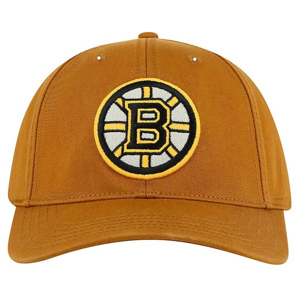 Кепка American Needle Tan Boston Bruins Hepcat Washed Twill Adjustable American Needle