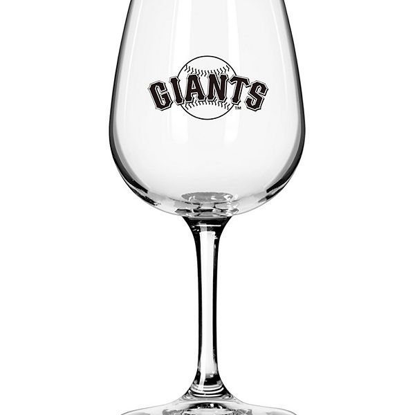 San Francisco Giants Logo 12oz. Stemmed Wine Glass Logo Brand