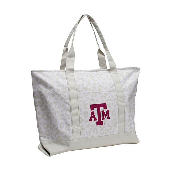 Сумка-тоут с леопардовым принтом Texas A&M Aggies, 22x5x16 дюймов, 100% полиэстер Logo Brand