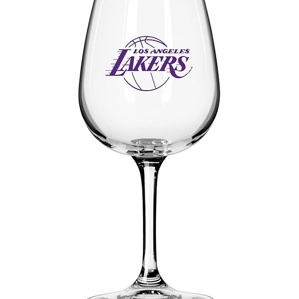 Los Angeles Lakers Logo 12oz. Stemmed Wine Glass Logo Brand