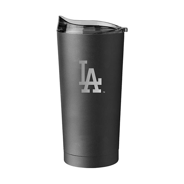 Los Angeles Dodgers 20oz. Black Powder Coat Tumbler Logo Brand