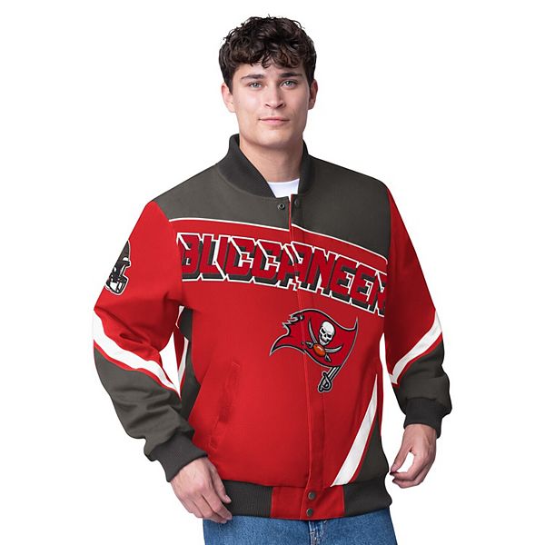 Мужская Повседневная куртка G-III Extreme Красная Tampa Bay Buccaneers Maximum Racing Full-Zip G-III Extreme