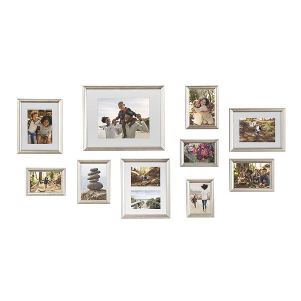 Adlynn Glam 10 Piece Wall Picture Frame Set Kate and Laurel Home