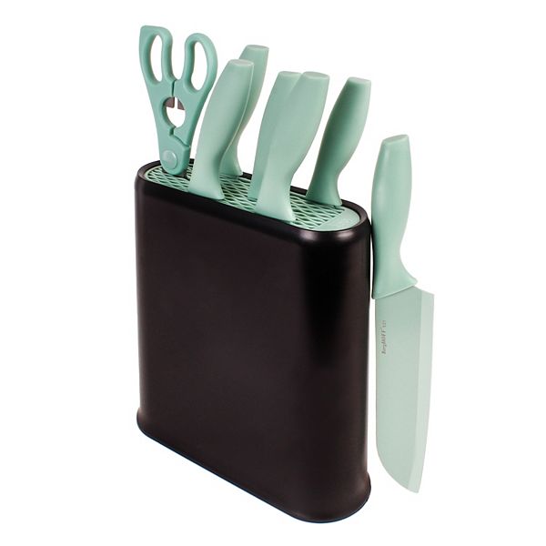 BergHOFF 8-piece Nonstick Kitchen Knife Set and Universal Knife Block BergHOFF