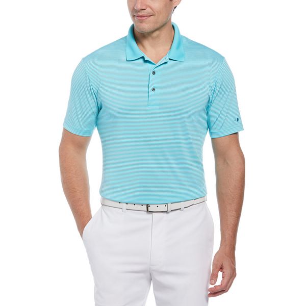 Мужская Футболка Grand Slam Off Course Championship Striped Golf Polo Grand Slam