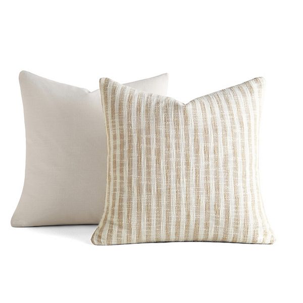 Home Collection 2-Pack Yarn-Dyed Decor Throw Pillows Home Collection