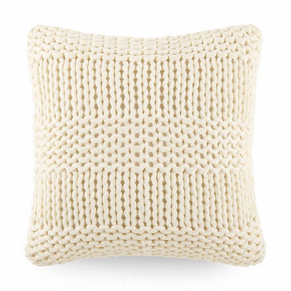 Home Collection Chunky Knit Acrylic Decor Throw Pillow Home Collection