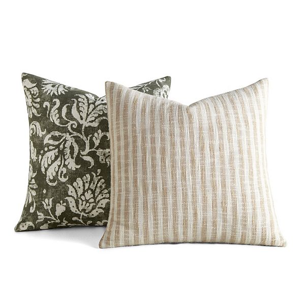 Home Collection 2-Pack Yarn-Dyed Decor Throw Pillows Home Collection