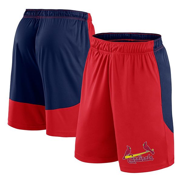 Мужские Спортивные шорты Fanatics Красные/Синие St. Louis Cardinals Fanatics