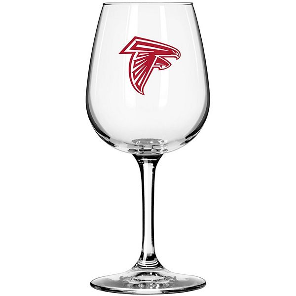 Atlanta Falcons 12oz. Gameday Stemmed Wine Glass Logo Brand