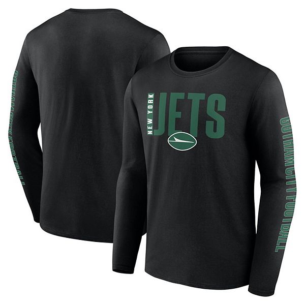 Мужская Футболка Fanatics Vision Long Sleeve New York Jets Fanatics