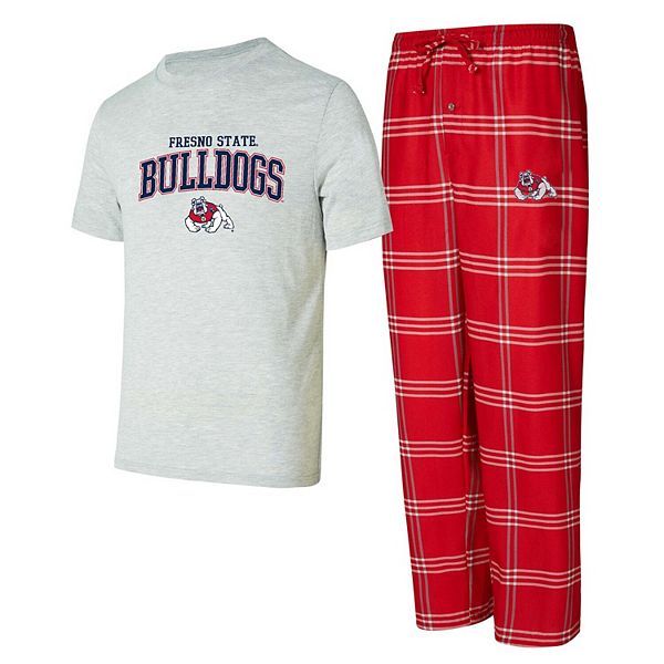 Мужская Пижама Concepts Sport Fresno State Bulldogs Unbranded