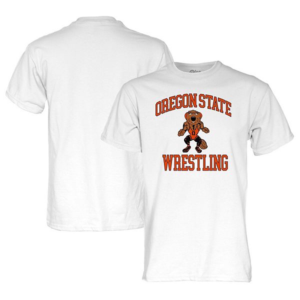 u Футболка Blue 84 Белая Oregon State Beavers Wrestling Beaver Blue 84