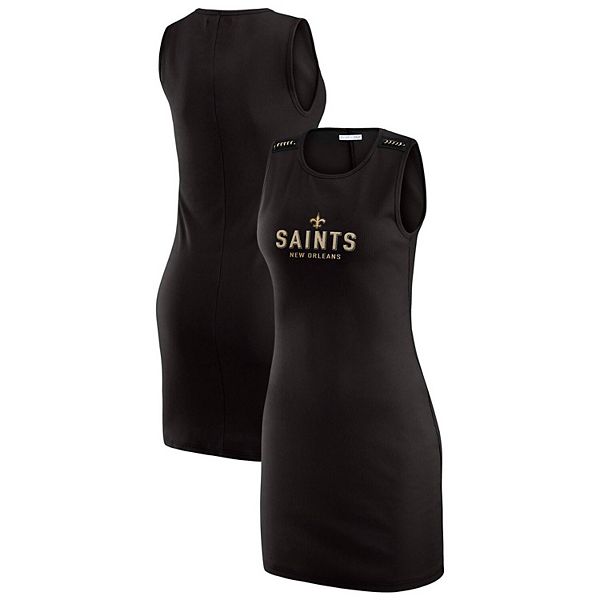 Женское платье без рукавов с узором New Orleans Saints от WEAR by Erin Andrews x Gracie Hunt WEAR by Erin Andrews