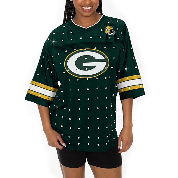 Женская Футболка Gameday Couture Green Bay Packers Стразы Gameday Couture