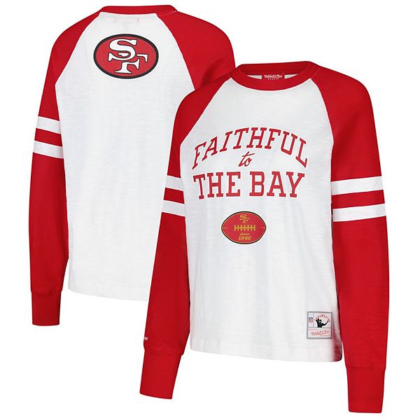 Женская Футболка Mitchell & Ness San Francisco 49ers Slub Mitchell & Ness