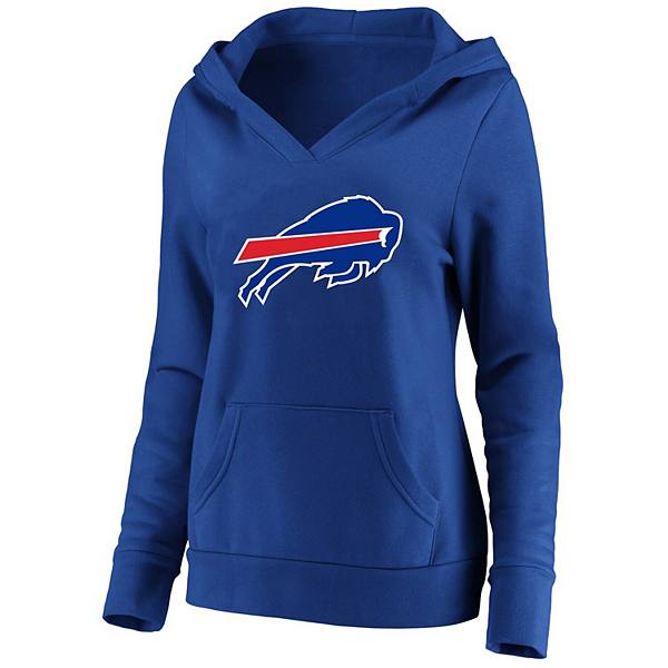 Женская худи с капюшоном Fanatics Buffalo Bills, 100% хлопок, V-образный вырез Fanatics