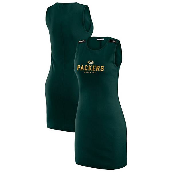 Рифленое платье-танк WEAR от Эрин Эндрюс x Грейси Хант для фанатов Green Bay Packers WEAR by Erin Andrews