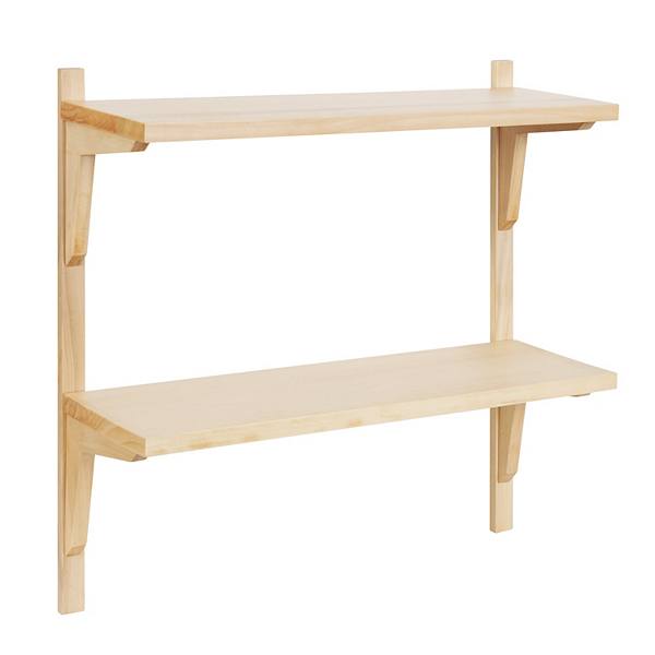 Meridien Wood Wall Shelf Kate and Laurel Home