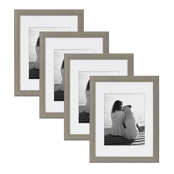 Kieva Wood Picture Frame 4 Piece Set Kate and Laurel Home